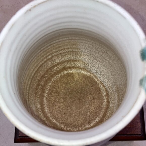 Brenner Tolliver Studio Pottery Mug Wheel Thrown, Hand Painted and Signed - Picture 7 of 9